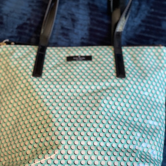 SET Kate Spade Mint Green Tote&Wallet - Picture 2 of 15